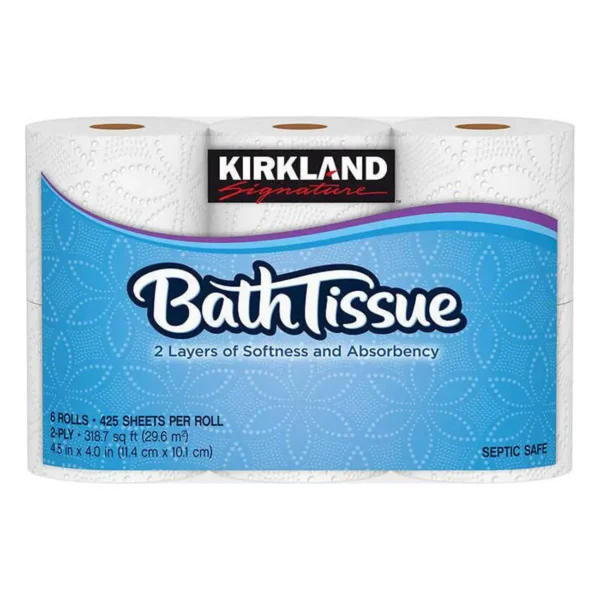 Kirkland Signature Bath Tissue, 2-Ply, 425 sheets