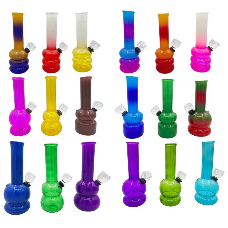 Bong 6″ Glass Bright Colors Assort