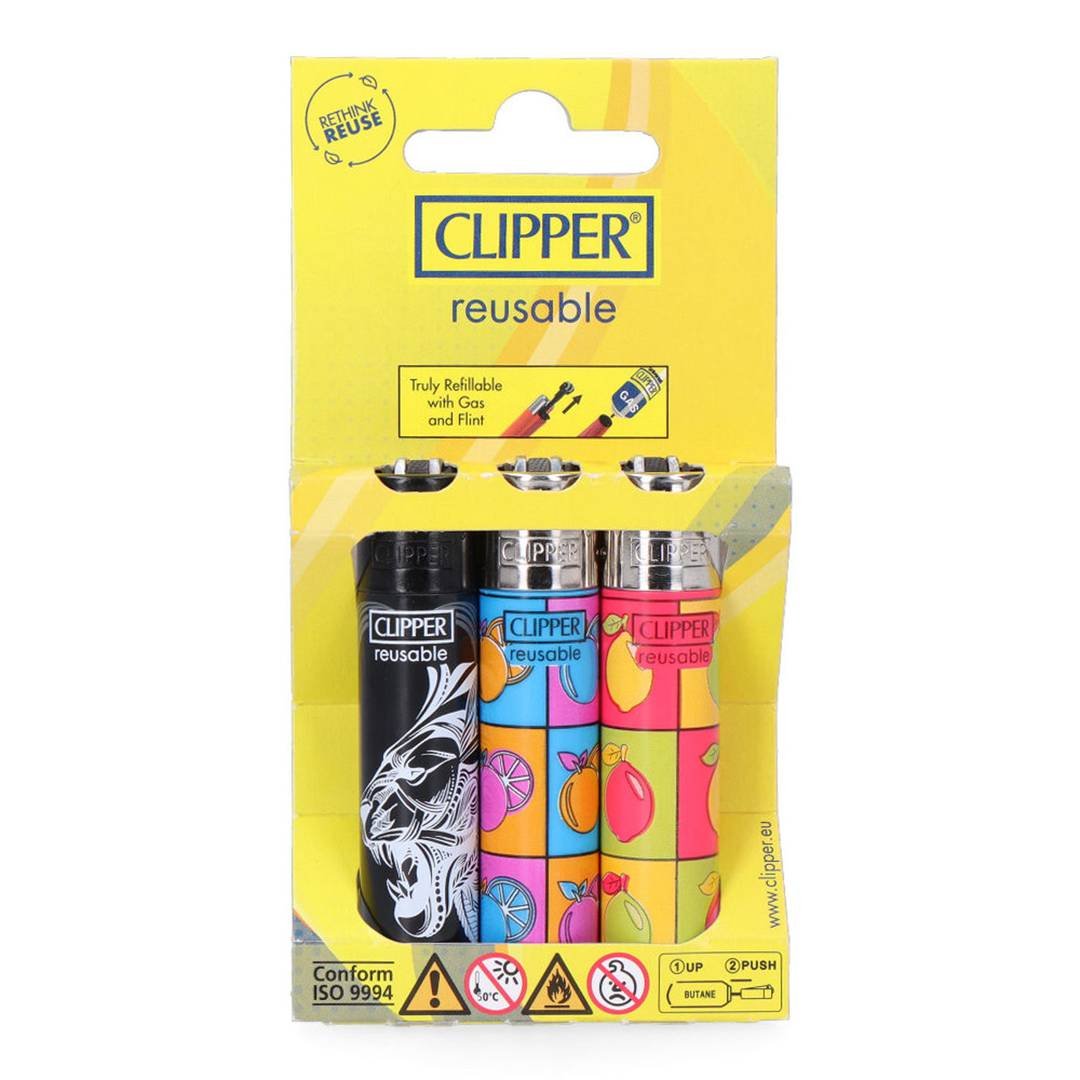 Clipper Lighters 3Packs