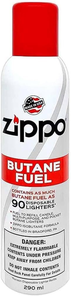 Zippo Lighter Butane 290ml